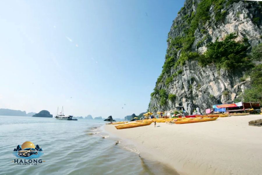 Kayaking in Halong Bay - Halong Private Car