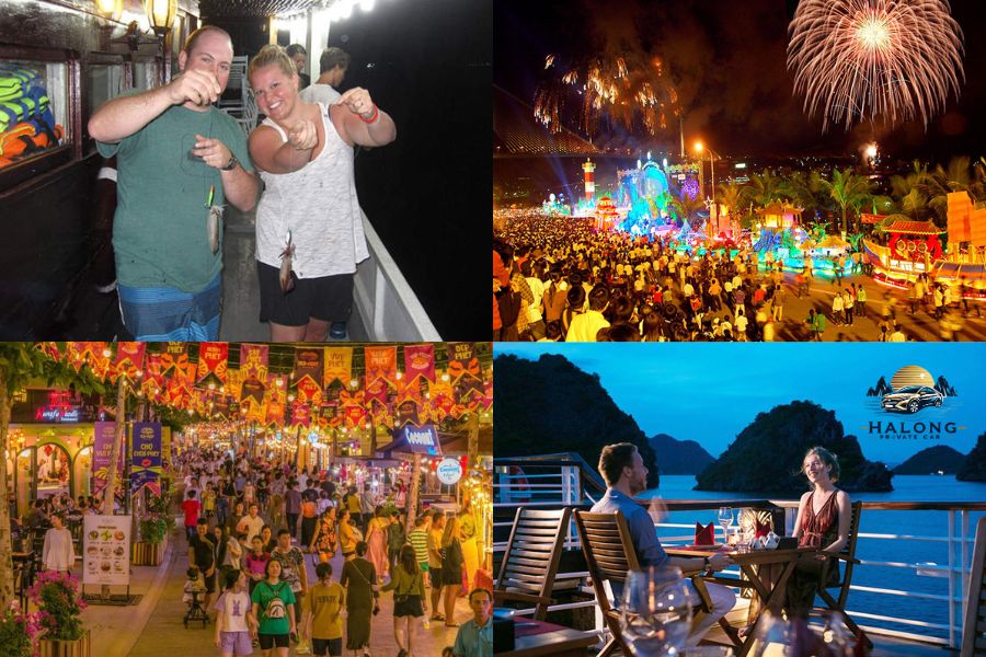 Halong Bay nightlife - Halong Private Car
