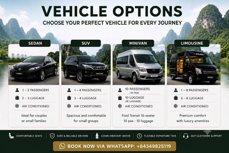 Hai Phong to Hanoi Private Car Transfer - Halong Private Car