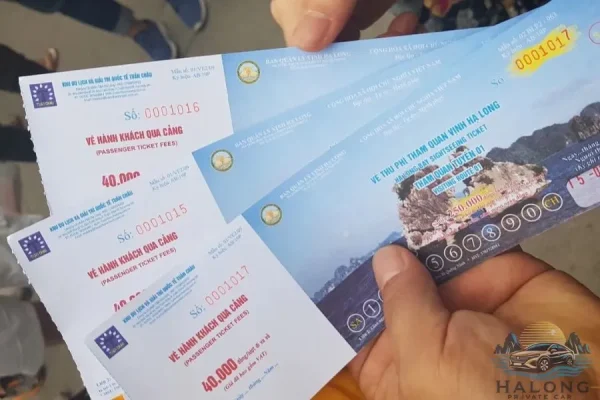 Halong Bay Entrance Fee - Halong Private Car