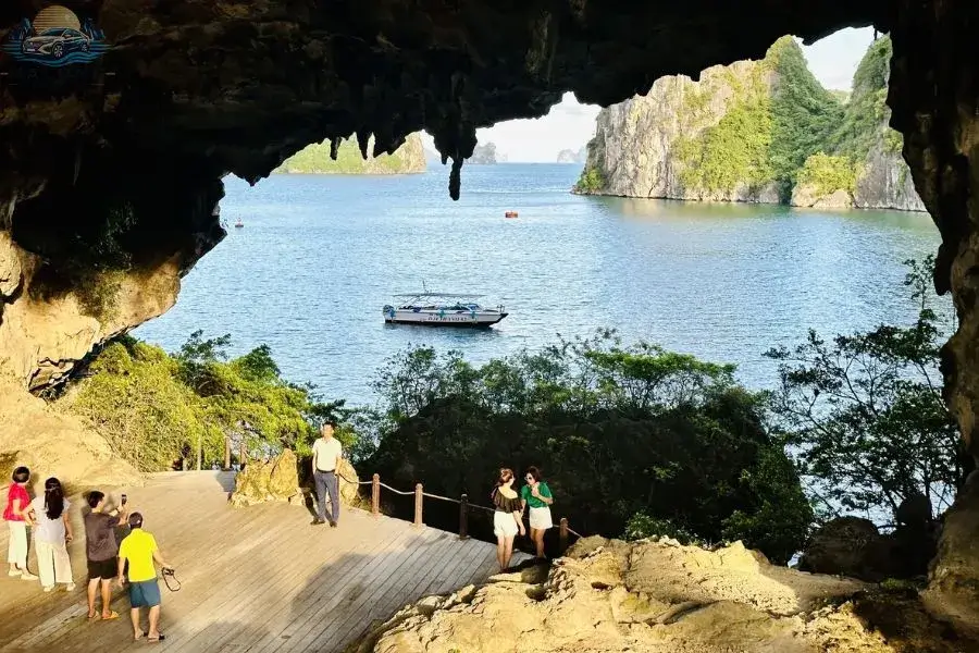Cave in Halong Bay