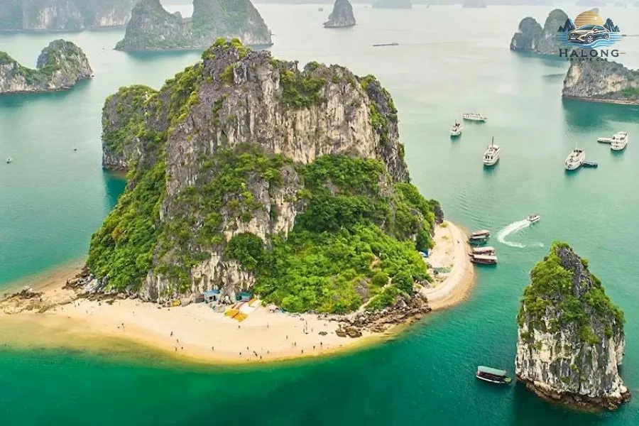 Ti Top Island In Halong Bay - Halong Private Car
