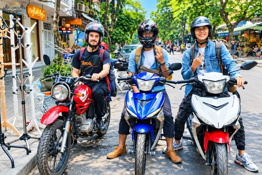 Transfer From Hanoi To Halong Bay By Motorbike - Halong Private Car